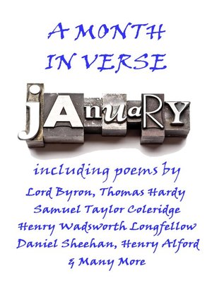 cover image of January, A Month In Verse